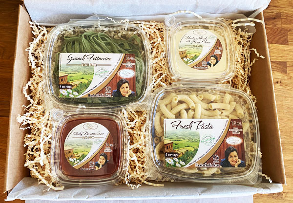 Pasta and Sauces Box  by Della Casa Pasta